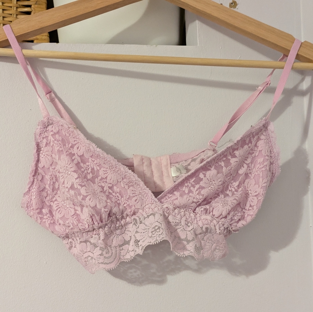 SEARS Pink Bralette LG